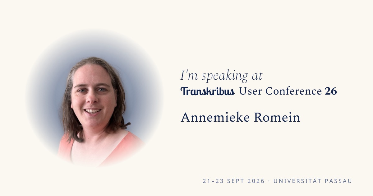 Annemieke Romein | TUC 2026