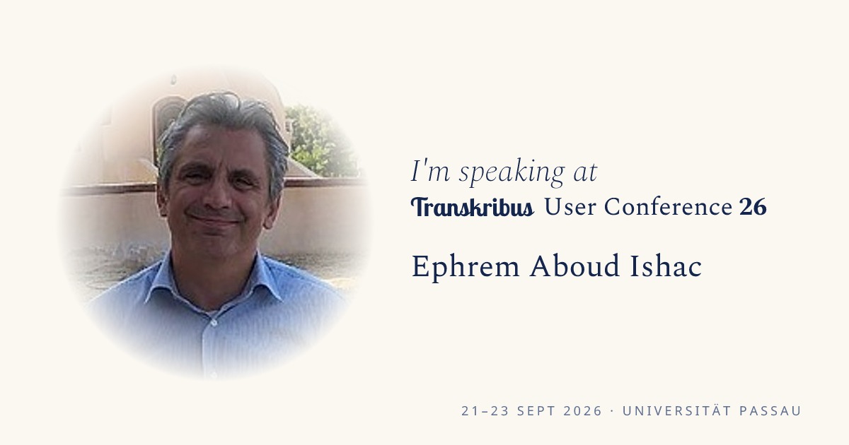 Ephrem Aboud Ishac | TUC 2026